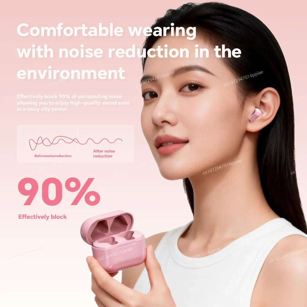 سماعات أذن ممتدة عمر البطارية للرياضة سماعات أذن بلوتوث سماعات لاسلكية صغيرة TWS تدوم طويلاً مع خاصية إلغاء الضوضاء #3