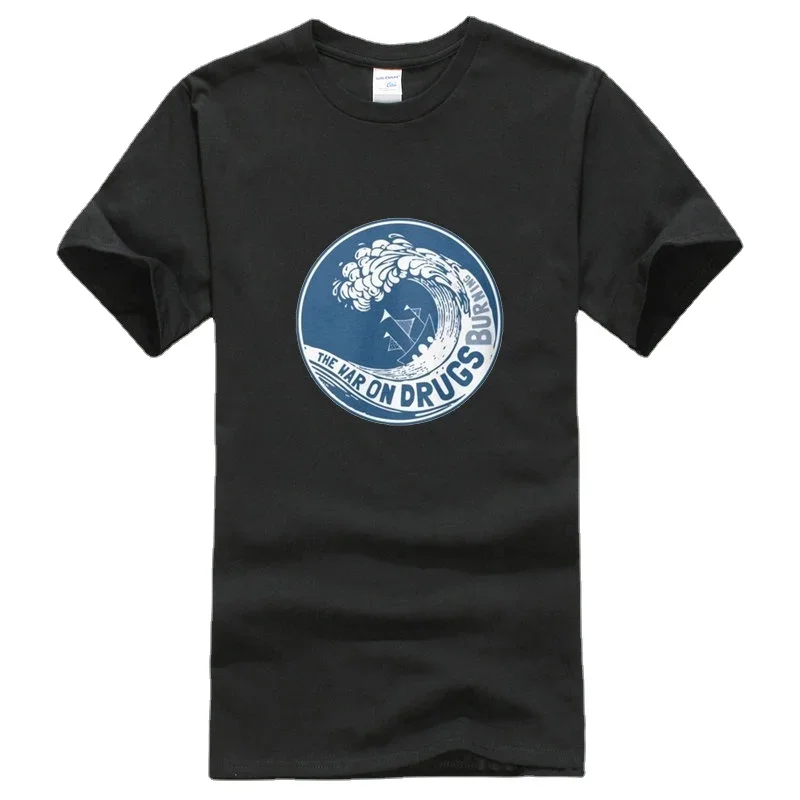 Fashion The War On Drugs Printed T-Shirt. Summer Cotton O-Neck Short Sleeve Men's T Shirt New Size S-3XL