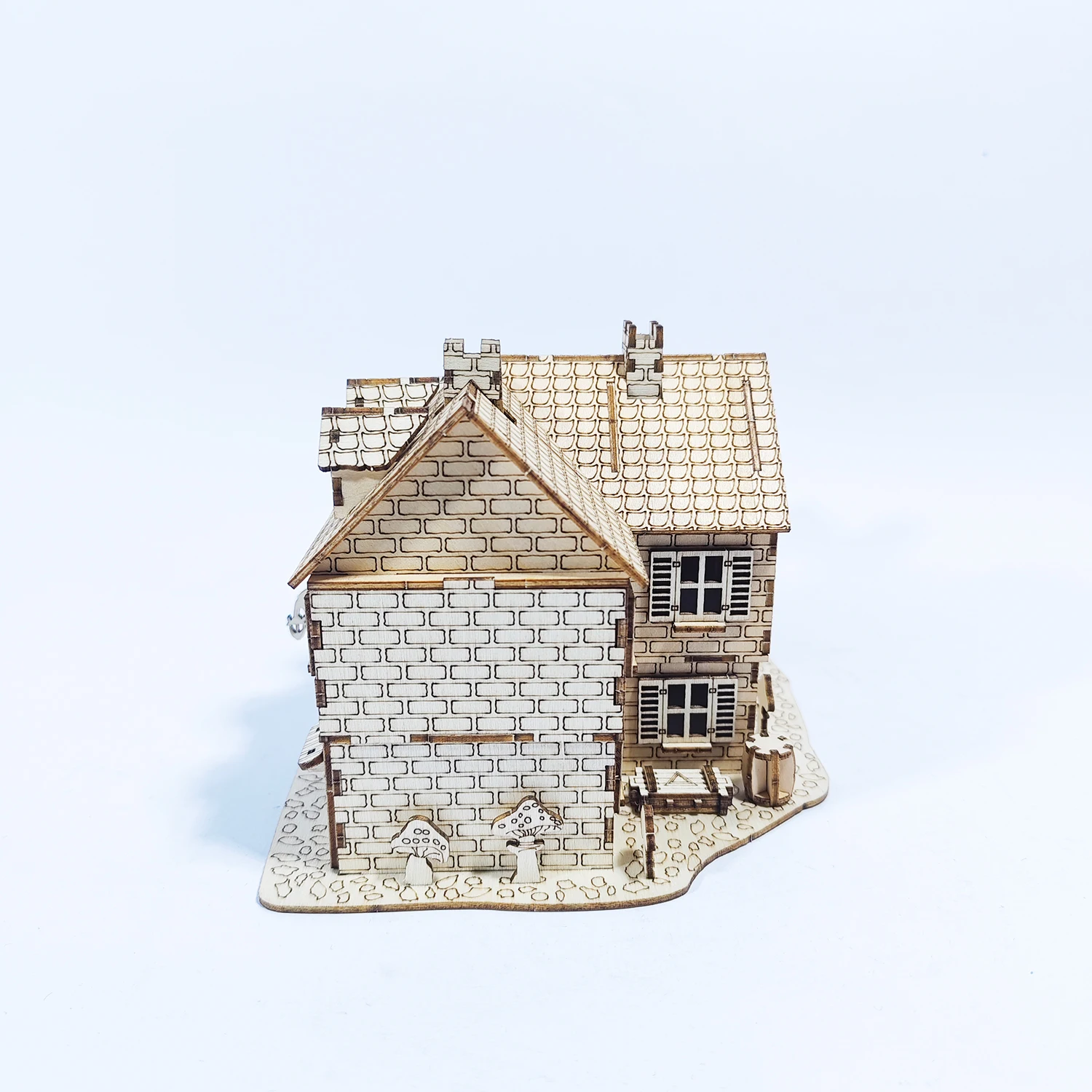 

3D DIY Street Battle Puzzle Model Adult Craft Project Educational Gift for Teens Halloween & Christmas Gift