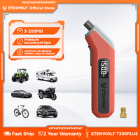 ETENWOLF T300 Plus Tire Pressure Gauge 200 PSI Bright LED Display Digital Tire Gauge for Tire Pressure with Presta Valve Adaptor