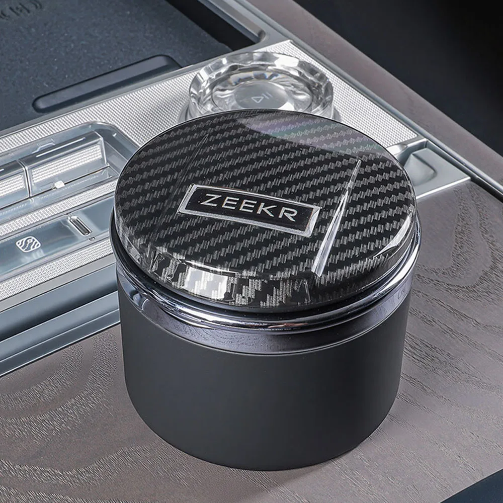 Fit For Zeekr 9X 2025-2026 Car 5 6 Seater Car Ashtray Fireproof Windproof Cup Holder Interior Essential Modification Accessories