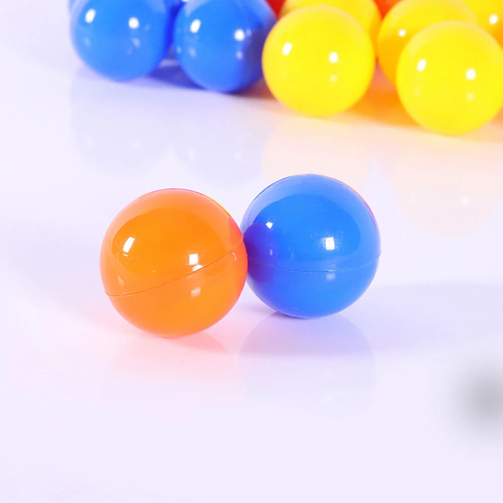 

50 Pcs Lottery Ball Plastic Balls Sphere Party Picking for Colored Small Game Entertainment