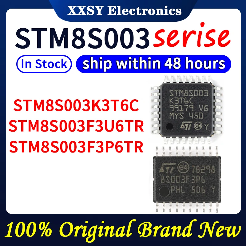 STM8S003F3P6TR STM8S003F3U6TR STM8S003K3T6C High quality 100% Original New