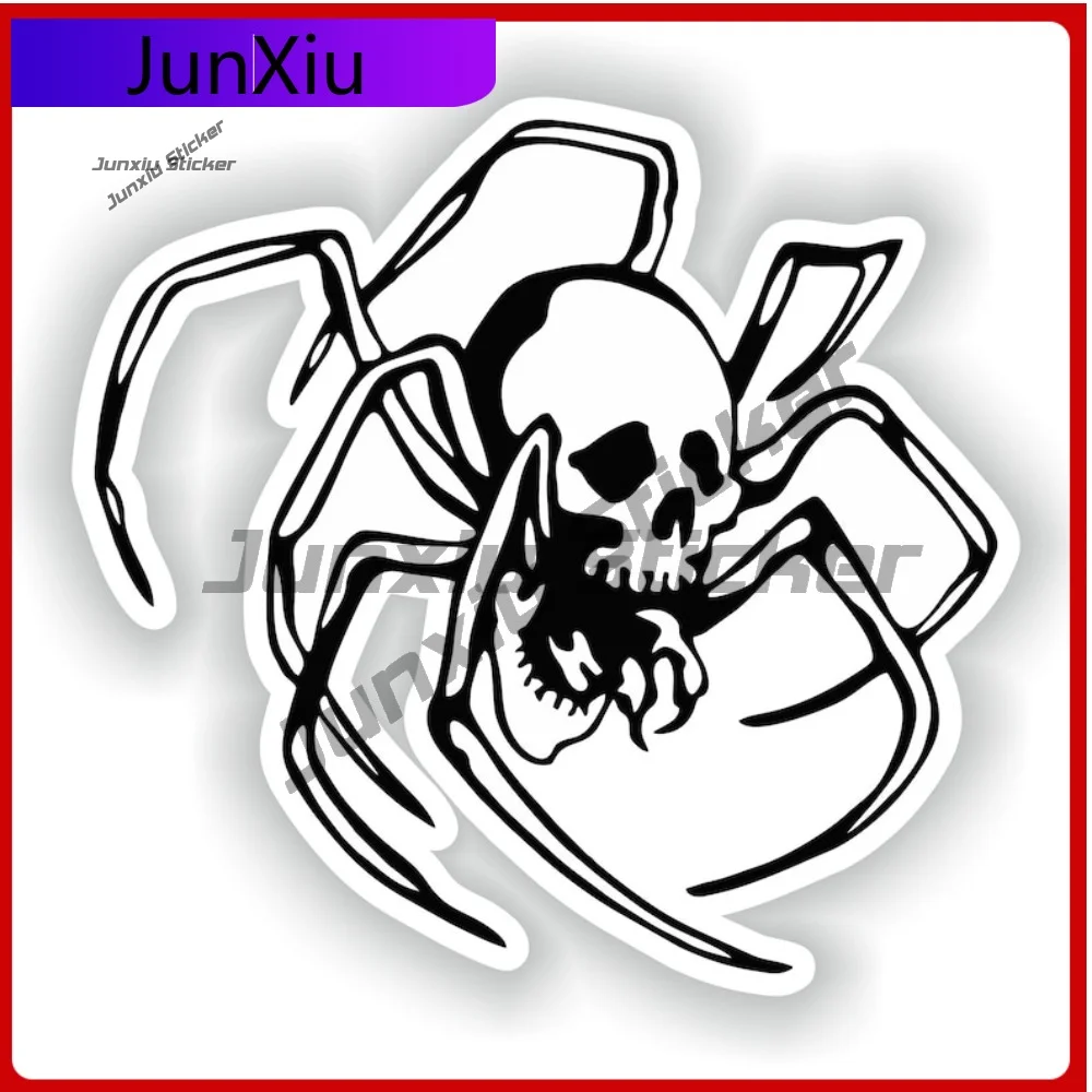 

Cartoon Spider Vinyl Decals Cool Animals Sticker Graphic Rv Car Decoration Emblem Scratch Cover Sticker Auto Camper Decals Suv