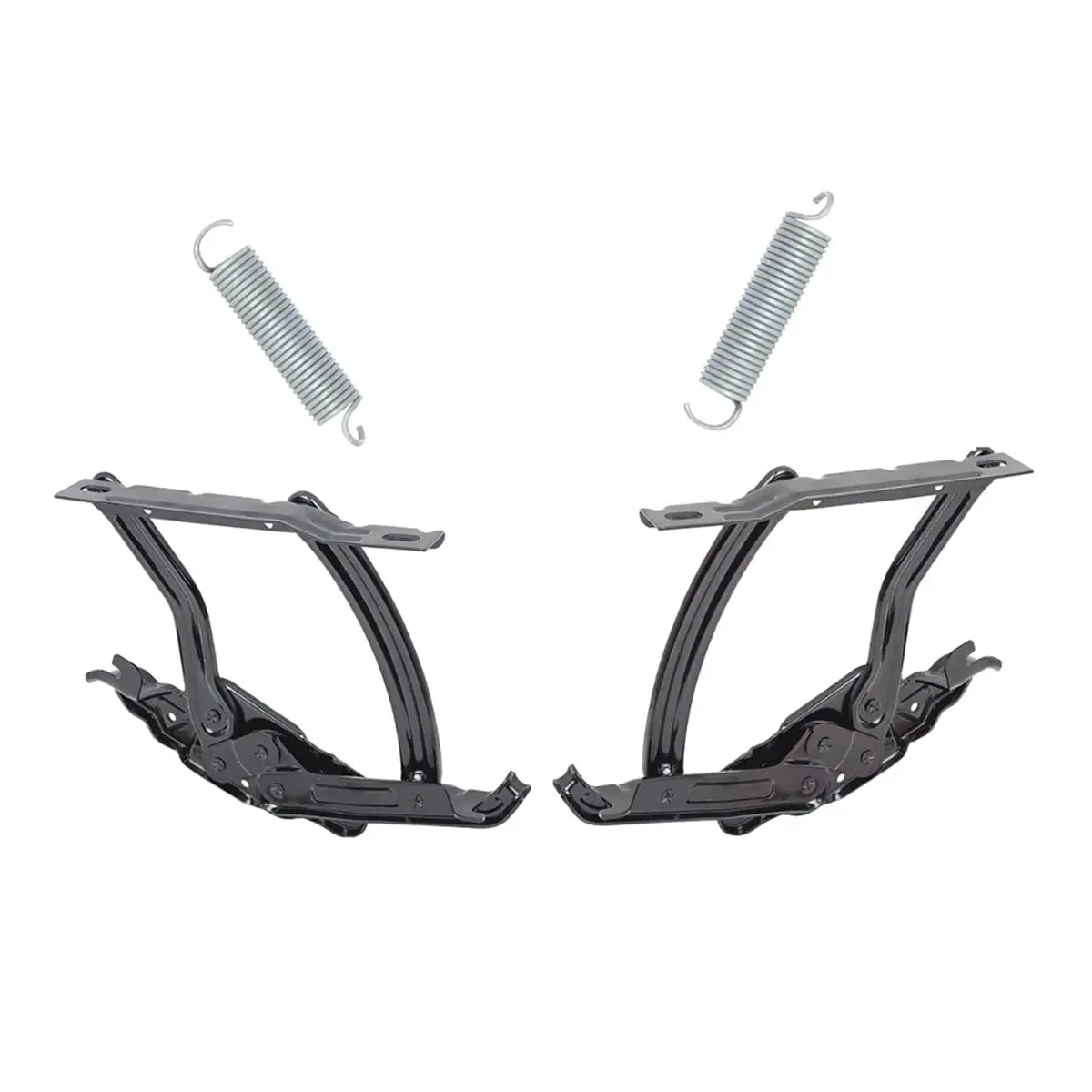 【~ NEW BAAY】3825827, 3825828, 3848272 OER Hood Hinge Set with Springs for II / and Full Size 1963-1964