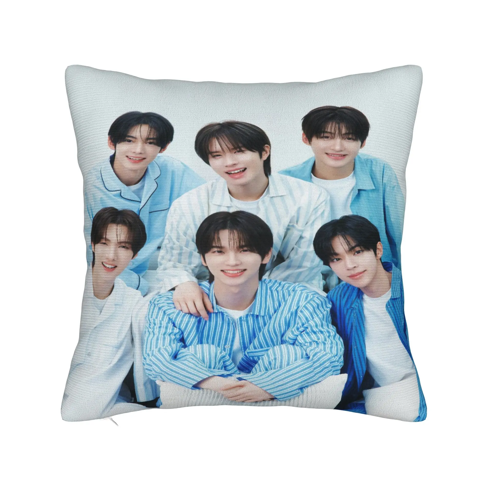 Pillow Case TWS Boy Group Soft  Pillow Cover For Living Room Chair Cute Funny Pillowcases