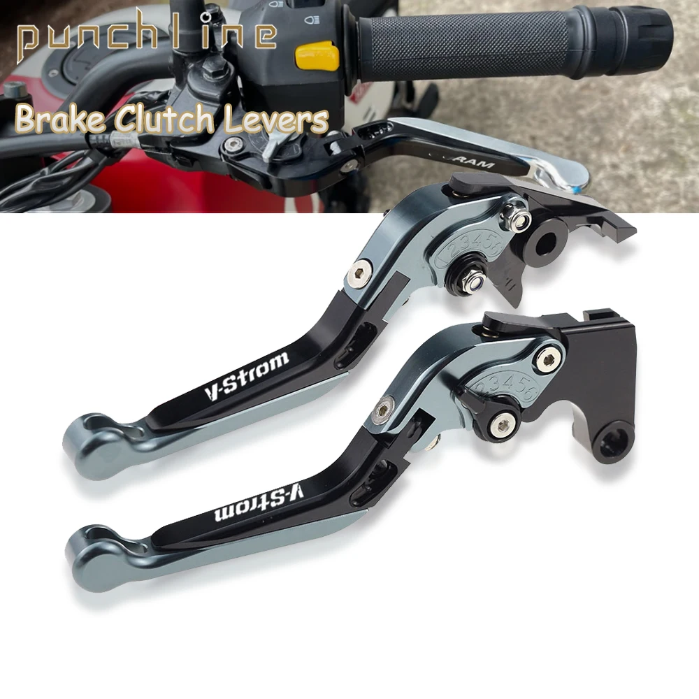 

Складные Выдвижные рычаги тормоза, подходят для DL650 V-STROM 650 DL 650 2004-2010