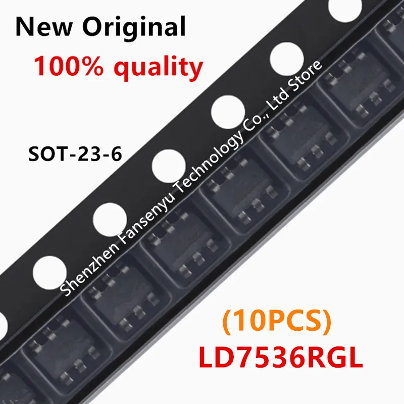 (10piece)100% New LD7536RGL LD7536RG LD7536R LD7536 36R sot23-6 Chipset