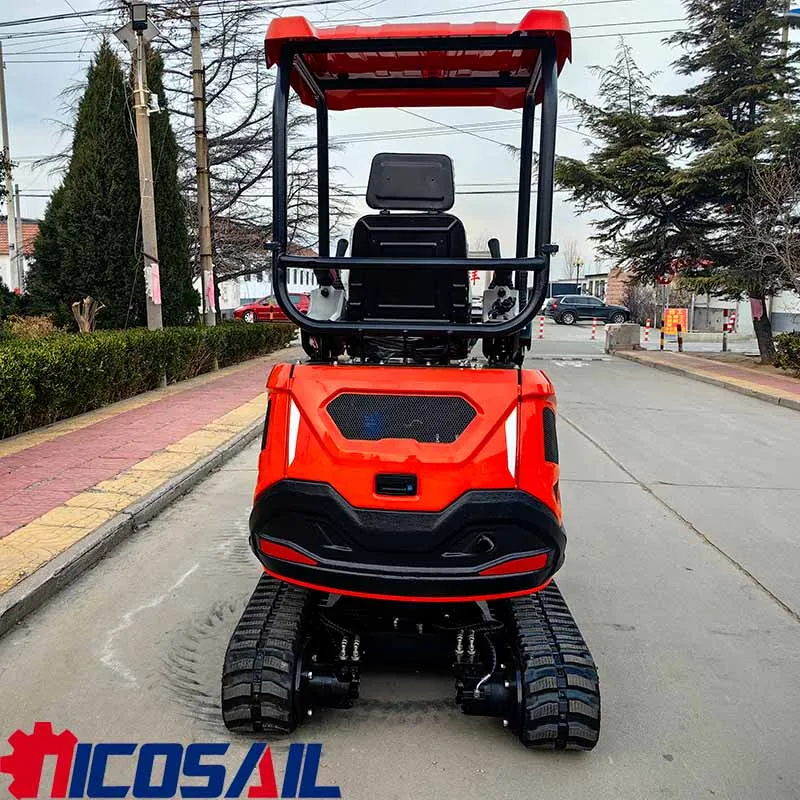 OEM Custom 2 Ton Mini Excavator CE EPA Compact Hydraulic Crawler Digger for Farm Construction Trenching and Earthmoving
