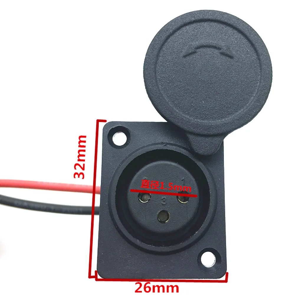 Lithium Li-ion conversion head Battery Charging Plug Socket E-bike Scooter Balance Car Charger Interface Cable Wire Connector