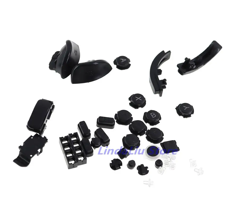 10sets ABXY Button Direction Keys SR SL L R ZR ZL Trigger Full Set Buttons For Nintend Switch Controller Repair Parts