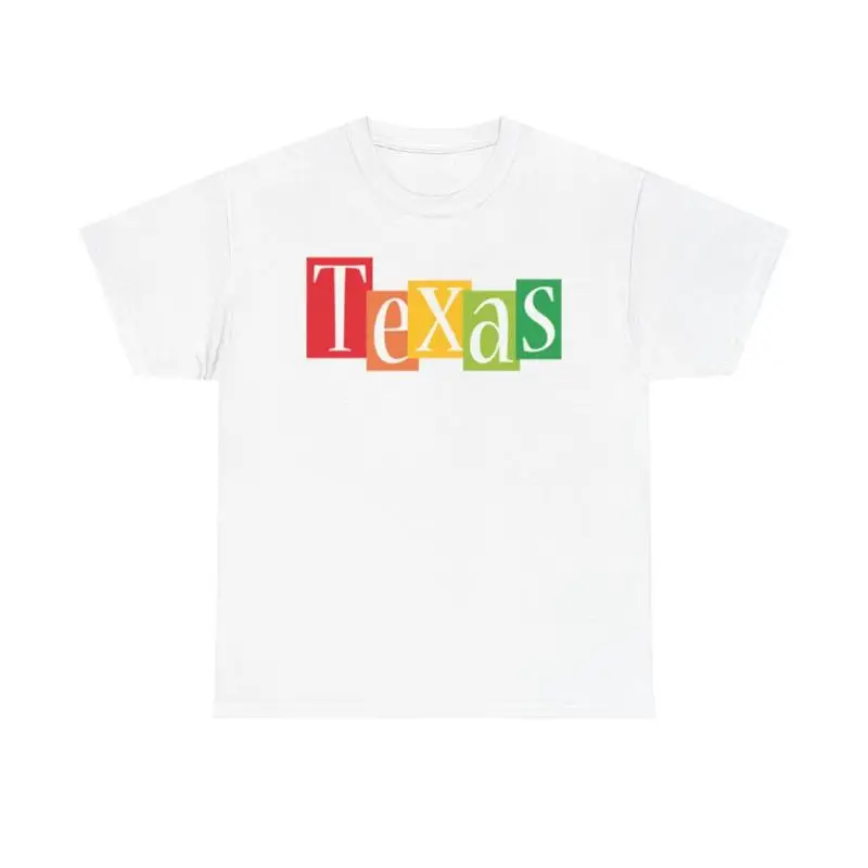 

Texas State Logo Brand New Apparel T Shirt Heavy Cotton