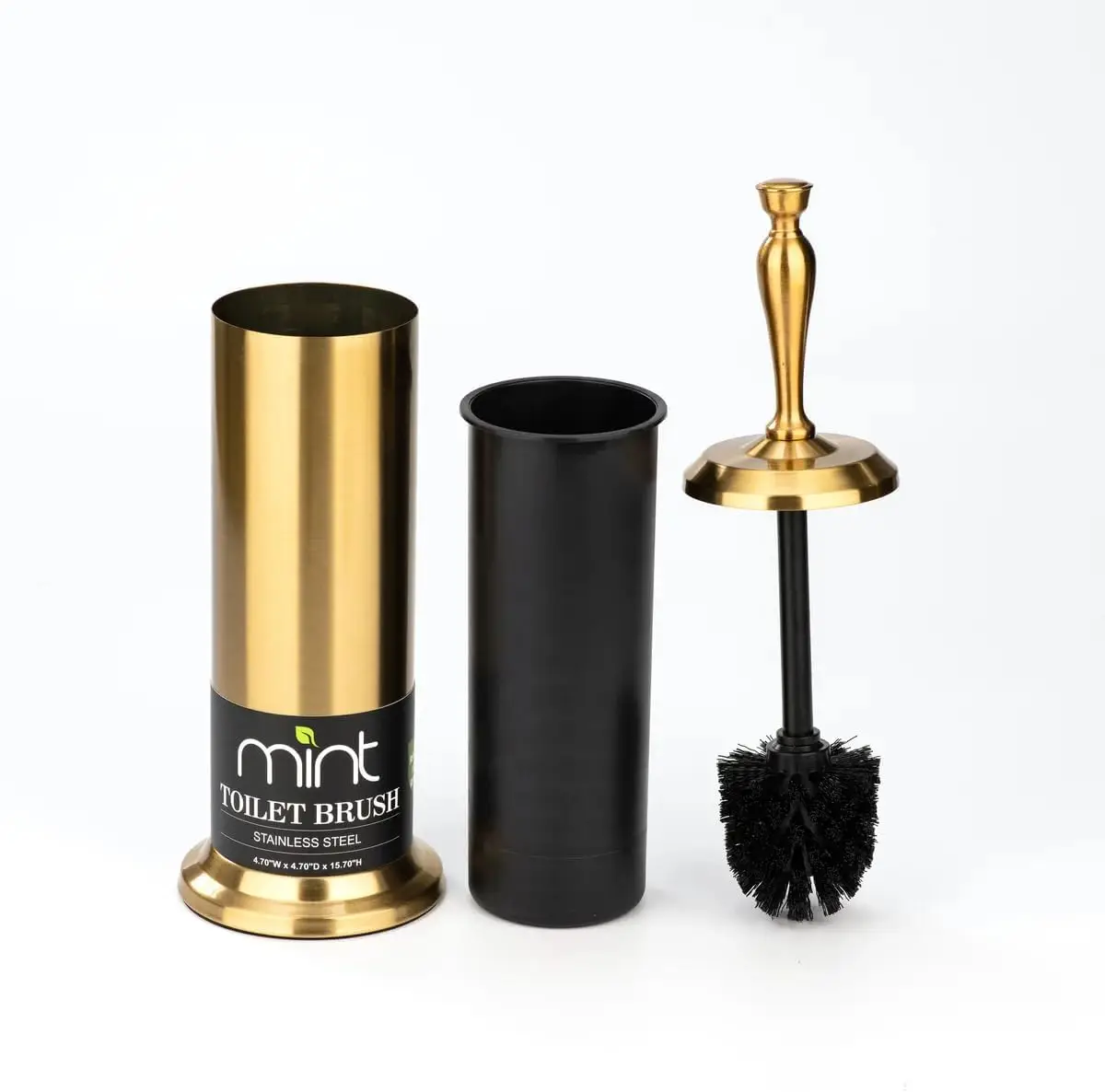 

Toilet Brush, Toilet Bowl Brush with Extra Long Handle Durable Bristles Toilet Scrubber and Covered