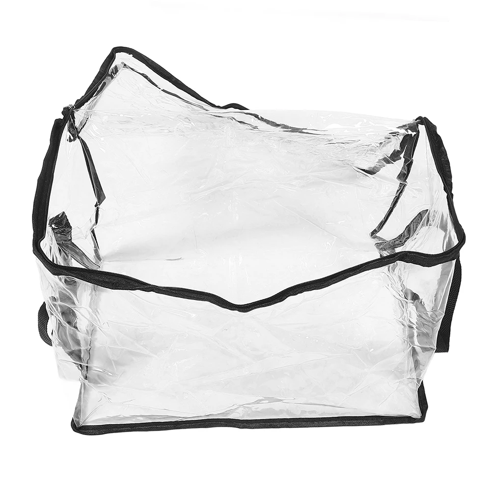 

Large Capacity Transparent Storage Pvc Organizer For Classroom Home Use Clear Container With Lid Bedroom Storage