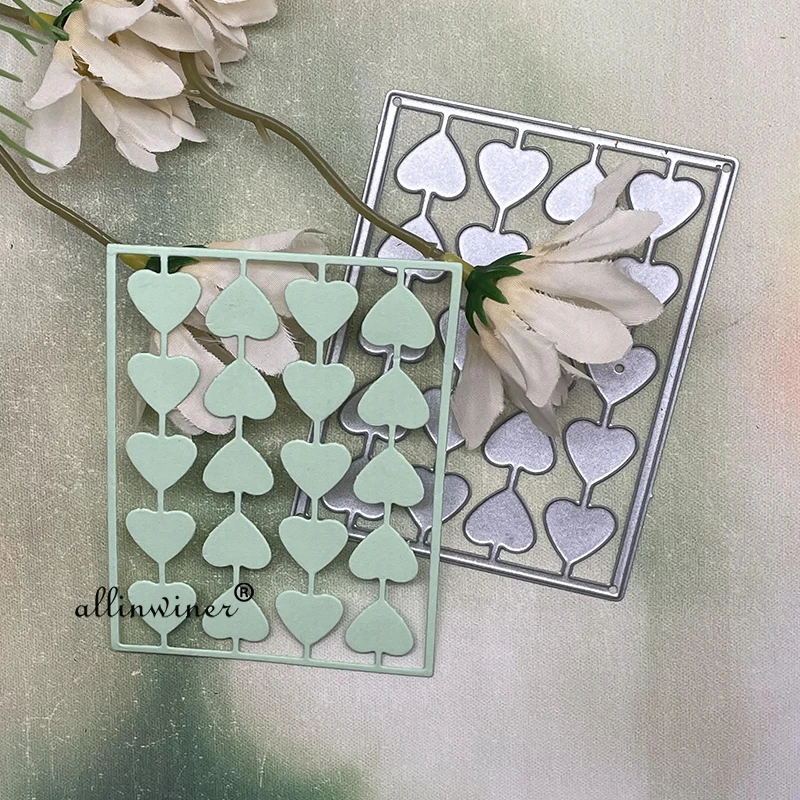 

Love frame Metal Cutting Dies Stencils Die Cut for DIY Scrapbooking Album Paper Card Embossing