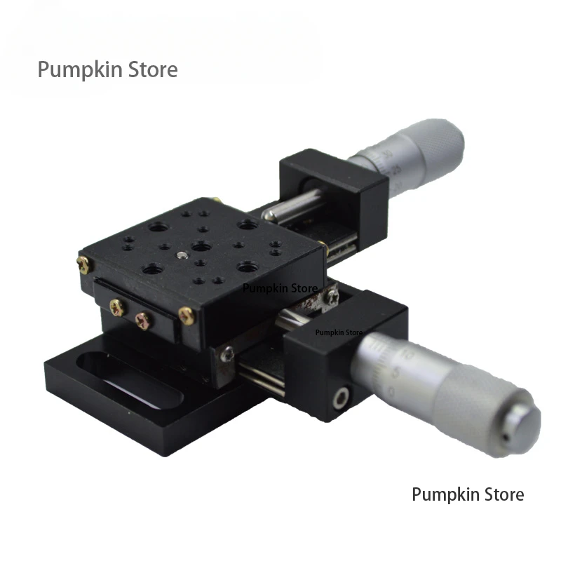 Two-dimensional manual translation table Two-dimensional precision displacement table optical experiment XY axis fine-tuning