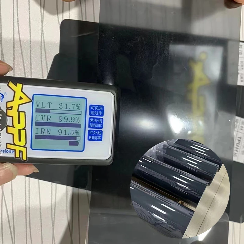 Film Pelindung Sunroof Mobil Glossy Tpu Ppf Bebas Gelembung Hitam Vinyl Film Pelindung Mobil Vinyl Wrap