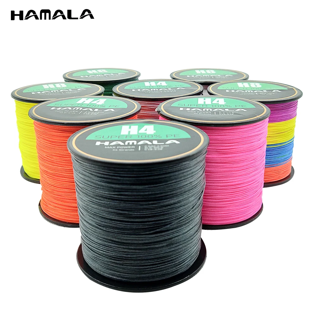 

HAMALA Fishing Line 8 Strands PE Braided 500M 300M Meters Multifilament Fishing Line Rope peche carpe Wire 20 30 40 50 60 80 100