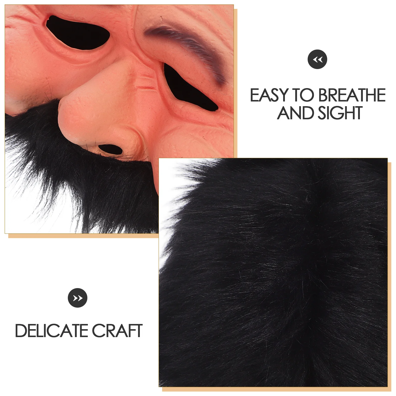 Oude Man Gezichtsmasker Realistisch Half Latex Ouderenkostuum voor Halloween Carnaval Cosplay Maskerade Party Rollenspel Accessoire