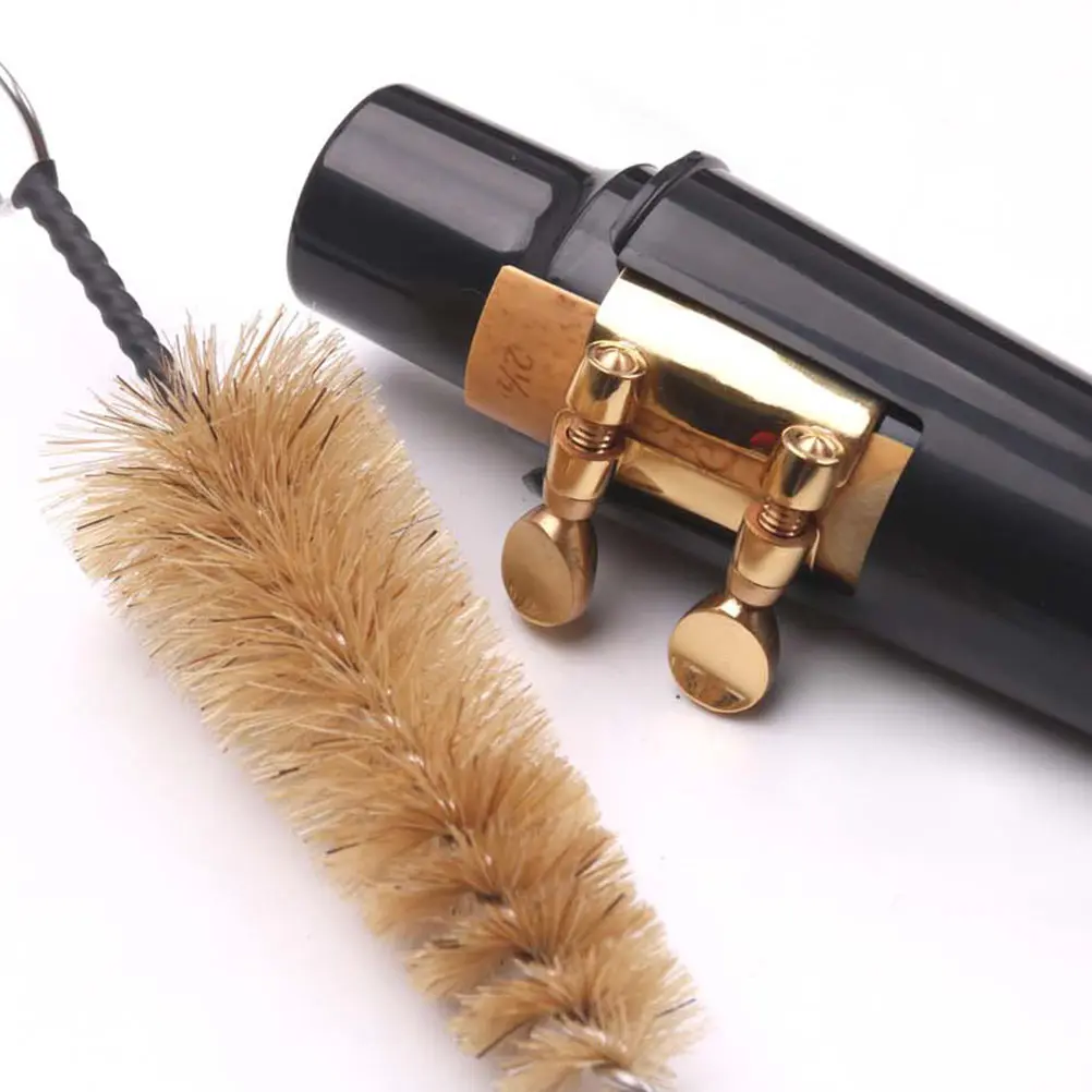 

Flute Head Cleaning Brush Set Saxophone Accessories Trombone Tooth Teeth Pads Mouthpiece