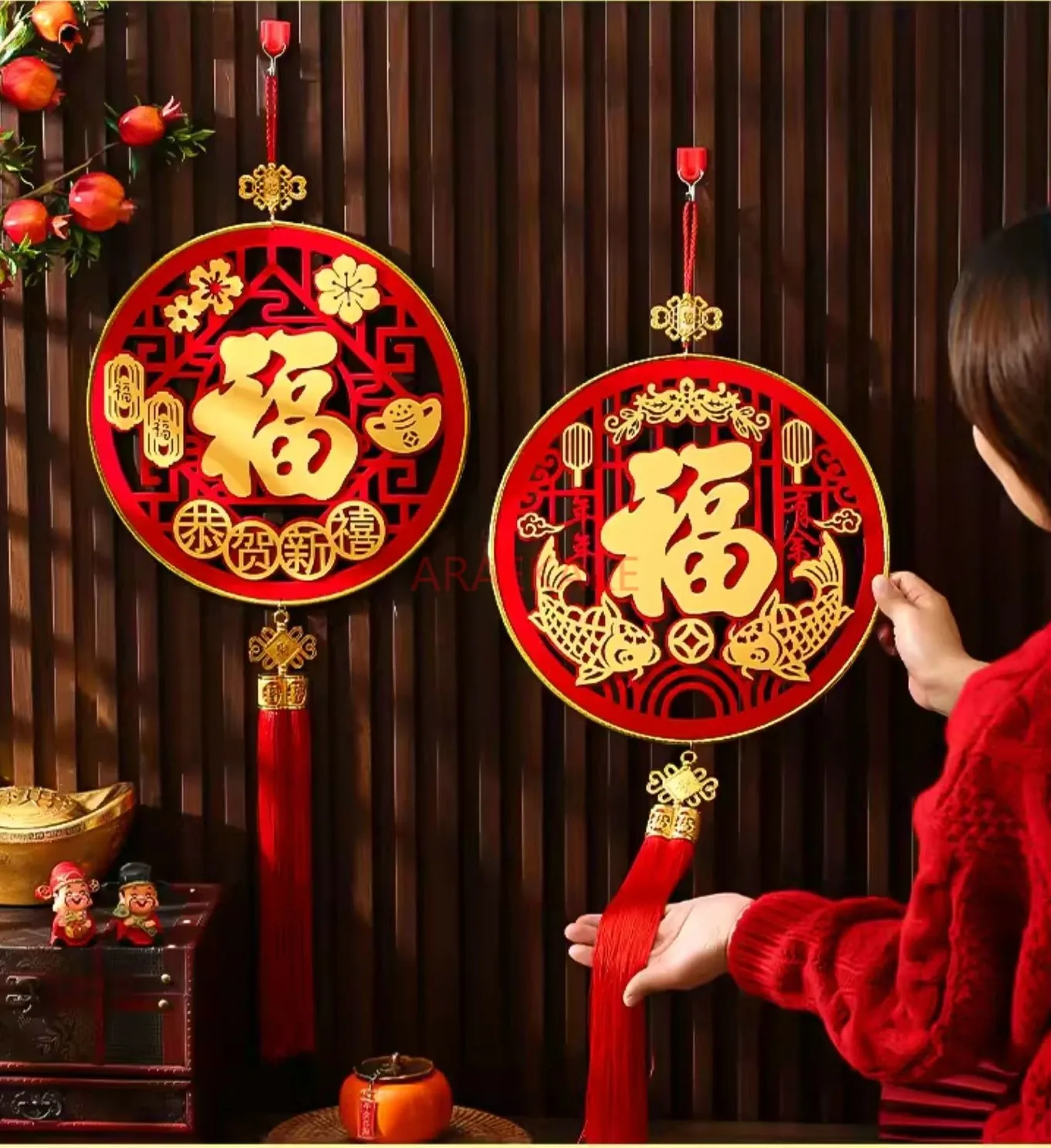 1pcs Hanging Tassels Ornament Chinese New Year Decoration Pendant