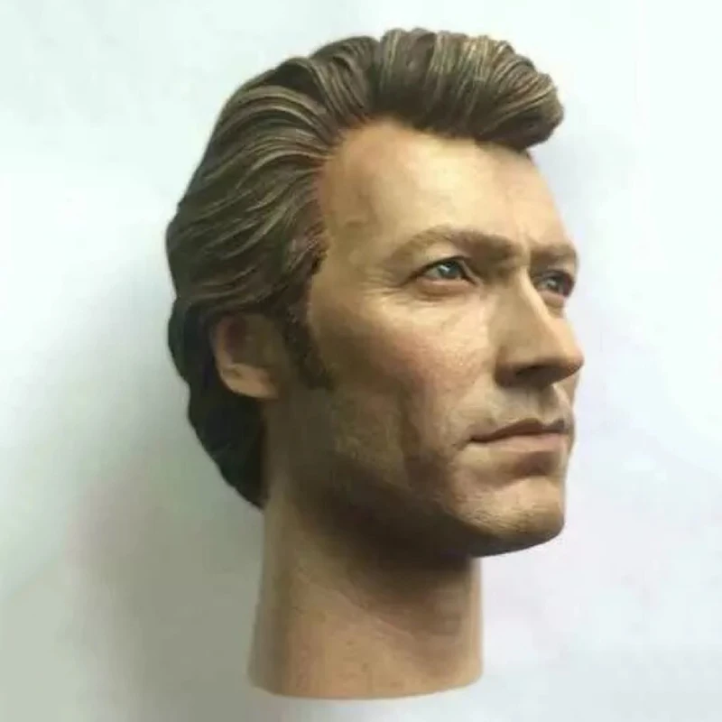 1/6 Scale Dirty Harry Clint Eastwood Male Solider Head Sculpt Harry Callahan For 12inch Action Figures Collections