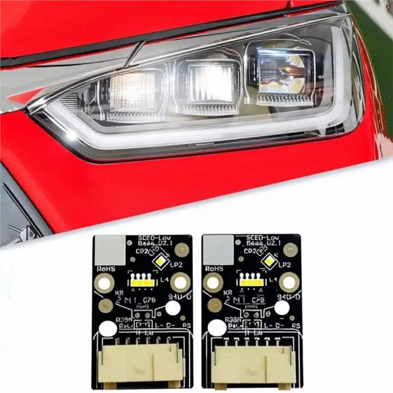 New Arrivals-For BYD Yuan E2 E3 2019-2021 2PCS Low LED For Light Source Board Special Chip Designed For DRL Function Not Br