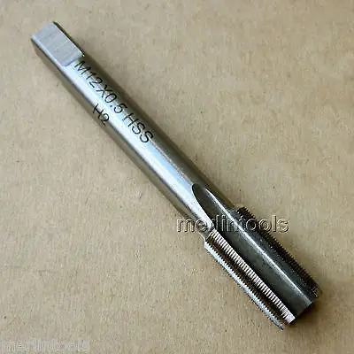 

Метрический правосторонний метчик HSS M12 x 0.5 мм, 12 мм x 0.5 мм