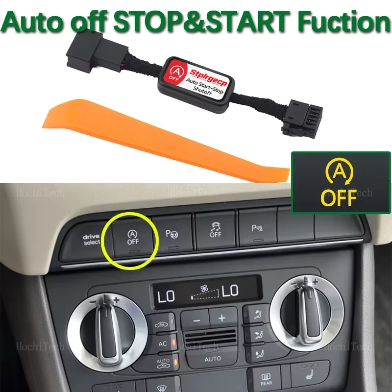 Car Auto Start Stop Cancel Cable Overrider for Audi A1 A3 A4 A5 A6 A7 A8 TT TTS Q2 Q3 Q5 Q7 Q8 S3 S4 RS Device Switch Plug