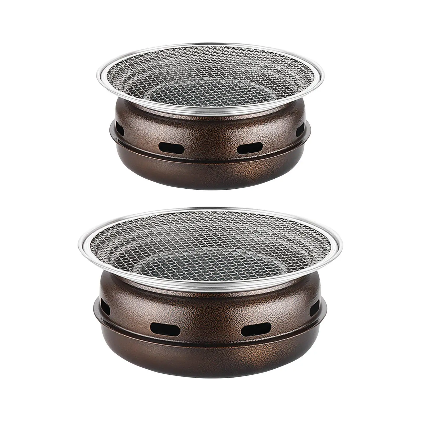 

Korean Barbecue Grill Meat Steak Grilled Furnace Outdoor Grill Furnace Teapot Warmer for Beach Backyard Patio Cooking Camping