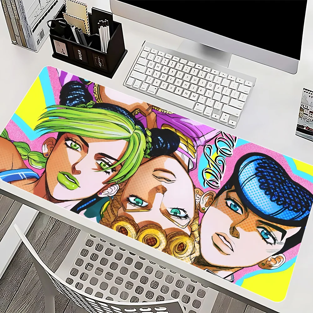 J-JoJo's B-Bizarre Adventure Mousepad Mause Pad Mouses Rug Office Accessories Desk Mat Mousepad Keyboard Gaming Pc Mats