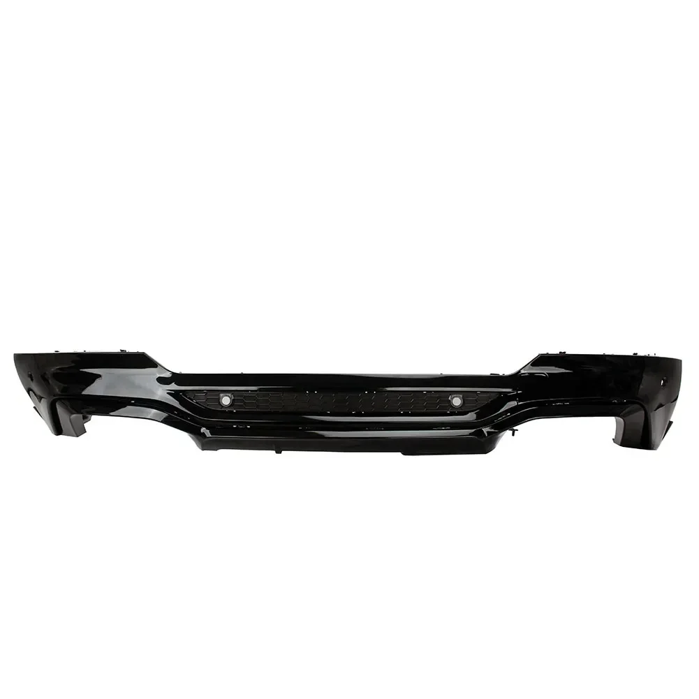 Rear Bumper Diffuser Spoiler Diffuser Tail Exhaust Tips For BMW X4 G02 LCI 2019-2021 Upgrade X4M Style Four Outlet