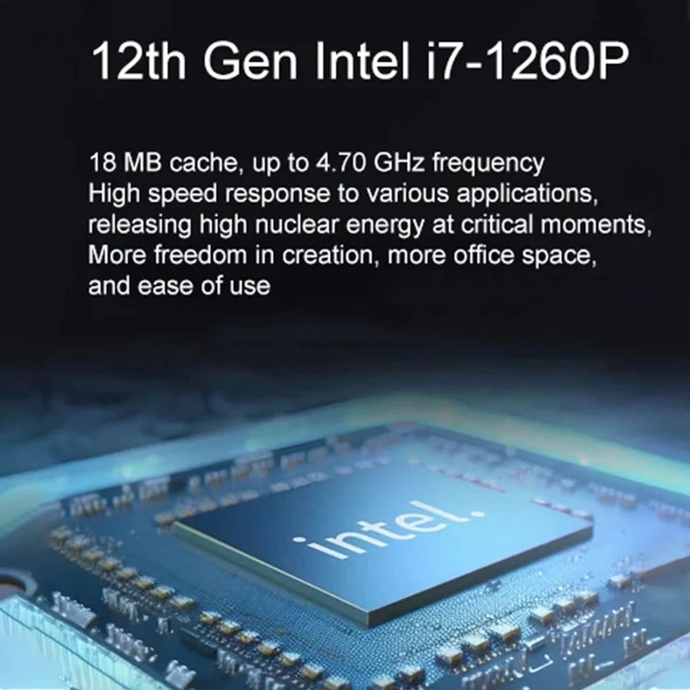 แล็ปท็อป GLF-S1 จอคู่ขนาดใหญ่ 16+16 นิ้ว Intel i7-1360P Windows 11 รองรับ DDR4 2 ช่องสูงสุด 64GB M.2 2280 2TB WIFI แล็ปท็อปจอคู่
