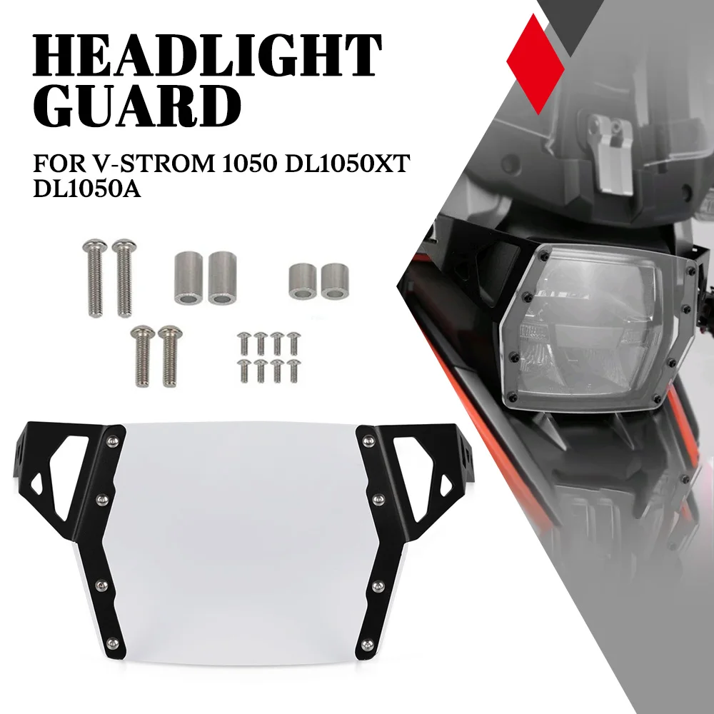 

DL1050XT/A Motorcycle Headlight Head Light Guard Protector Cover Grill For Suzuki DL1050 V-Strom DL1050A/XT 2019 2020 2021