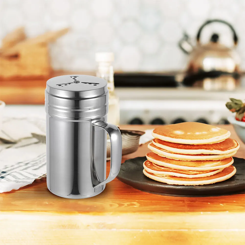 

2Pcs Stainless Steel Seasoning Jars Reusable Pepper Shaker Bottles Salt Spice Containers Easy Clean Kitchen Tools