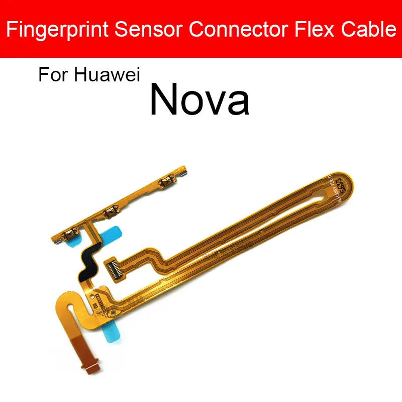 Home Sensor Flex Cable For Huawei Nova 2 2s 2i 3 3e 3i 4 4e 5i 5 PLUS Pro Lite Menu Key Fingerprint Sensor Flex Cable Repair