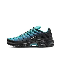 Nike Air Max Plus Mesh Fabric Shock Absorbent Anti-slip Wear Breathable Support Lightweight Men's Low-top Sports Running Shoes