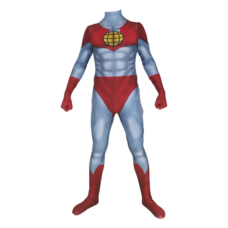 Captain Planet and The Planeteers Zentai Cosplay Kostüm Haut Erwachsene Kinder Bodysuit Halloween Overall