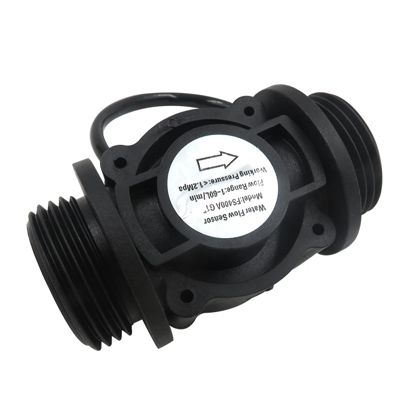 

3.5-24Vdc New FS400A G1"Rate 1~60 L/Min Water Plastic Hall Flow Sensor Meter Liquid Measurement
