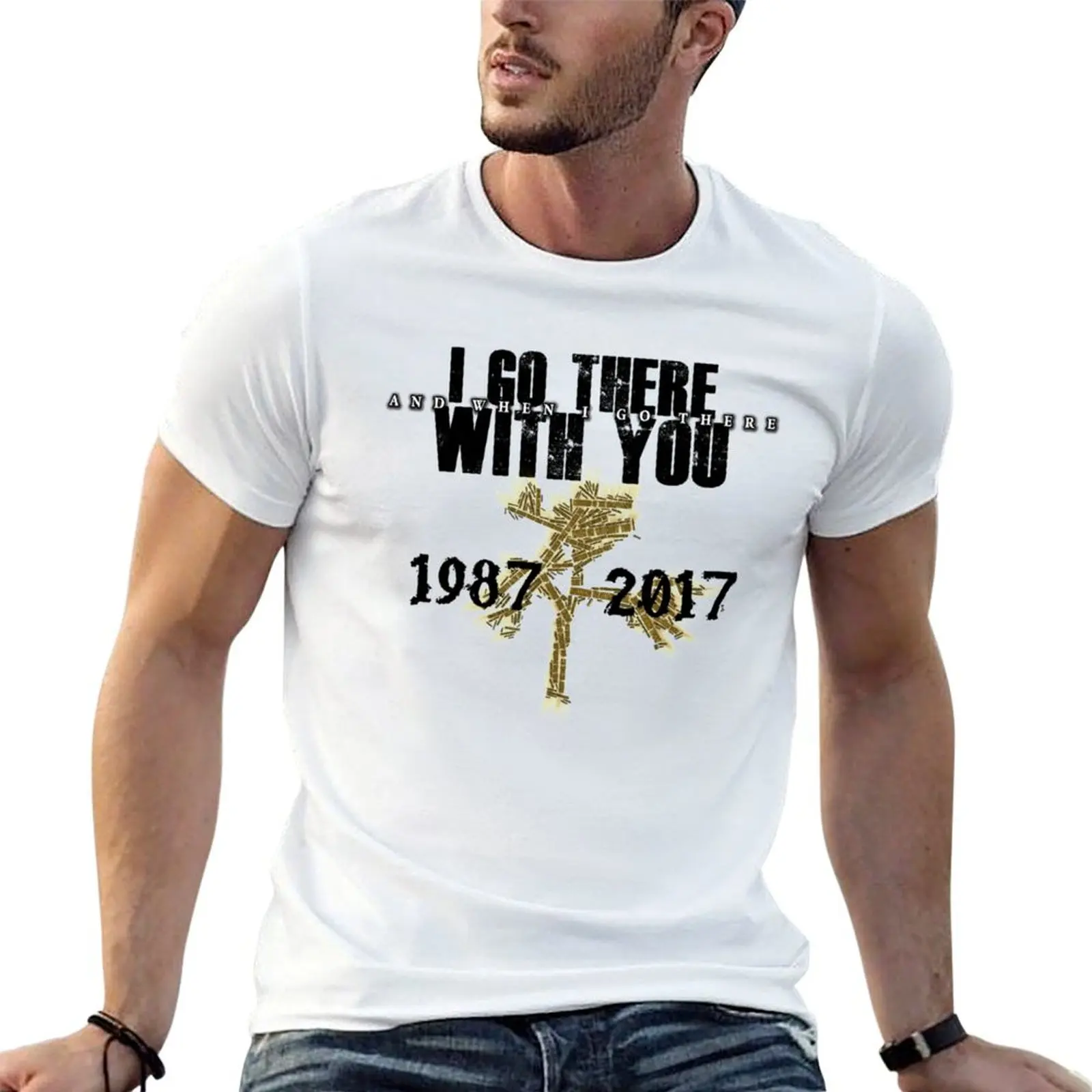 

u2 the joshua tree 2017 T-Shirt man t shirt designer man t shirt summer black cotton t-shirt plain for man package T-shirt