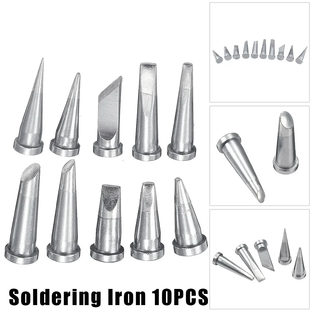 Soldering Iron Tip Precision Soldering Made Easy with 10 Pc Soldering Iron Tip Set Compatible with For Weller Workstations