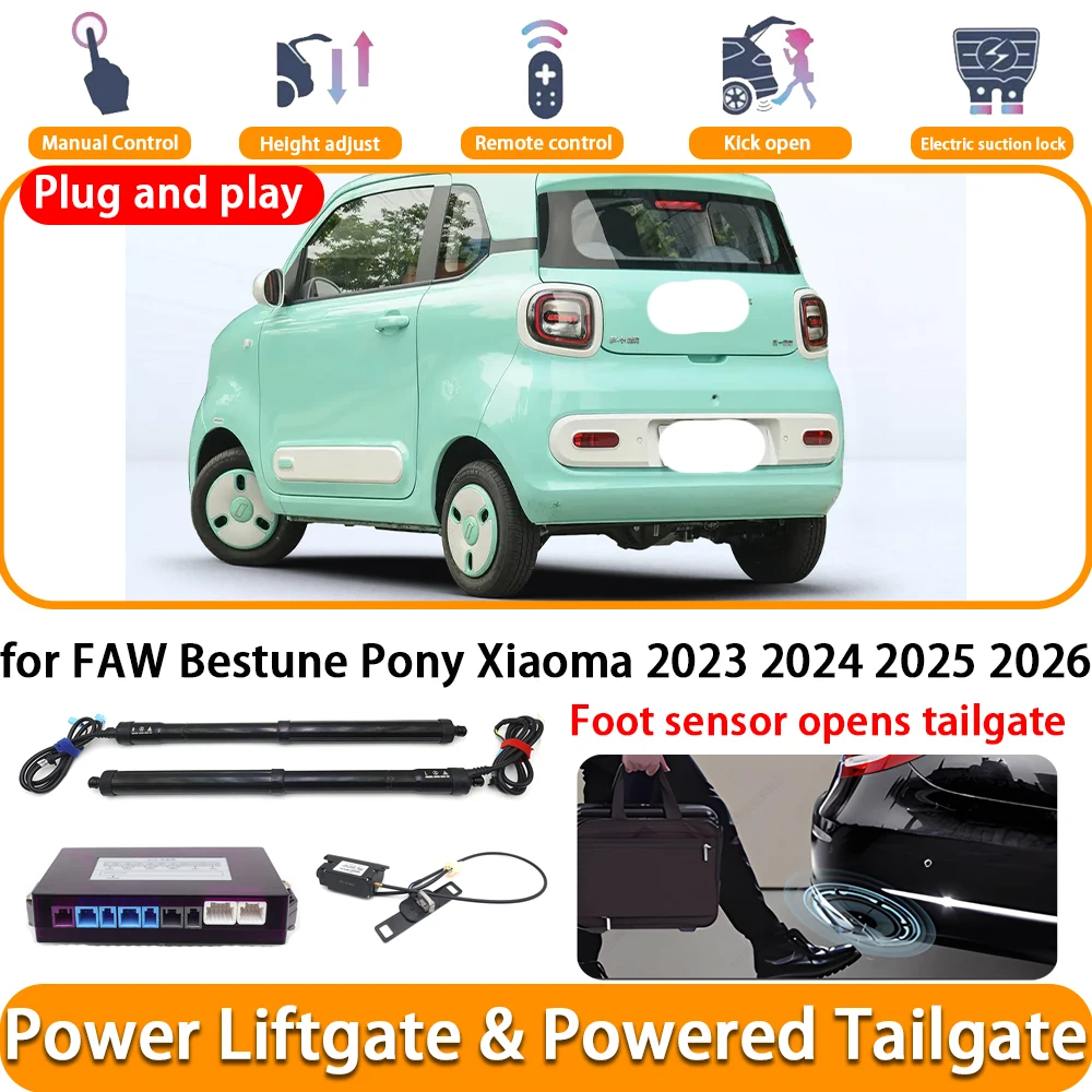 for FAW Bestune Pony Xiaoma 2023 2024 2025 2026 OEM Electric Automatic Powered Tailgate Power Liftgate System Car Trunk Lift Kit