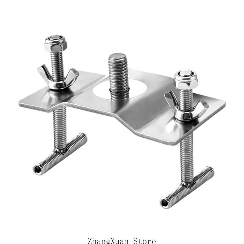 Mehrzweck-Stahlspikes-Basishalterung für große Ausleger-Offset-Regenschirme 3XUF – Detail 4