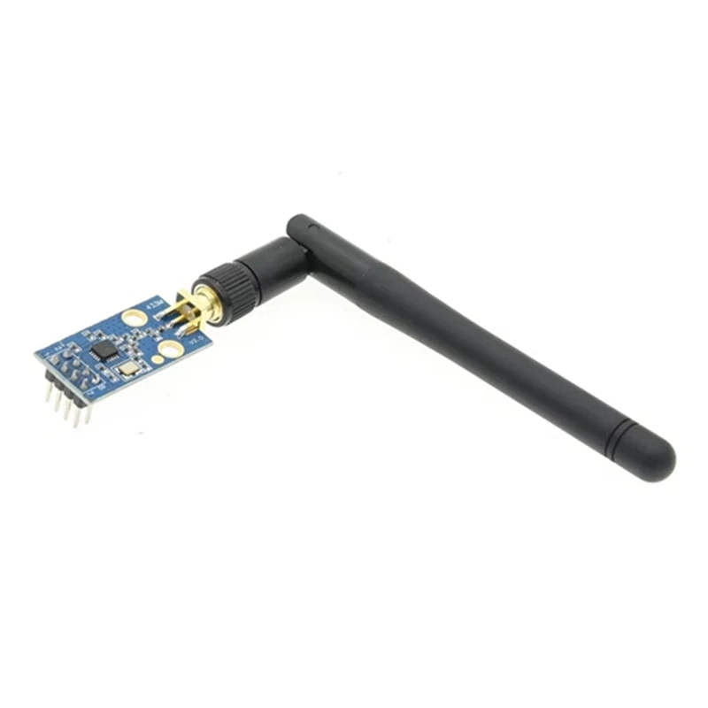 Módulo transceptor sem fio B04C-CC1101 com antena SMA Módulo transceptor sem fio para 433MHZ aumenta o sinal