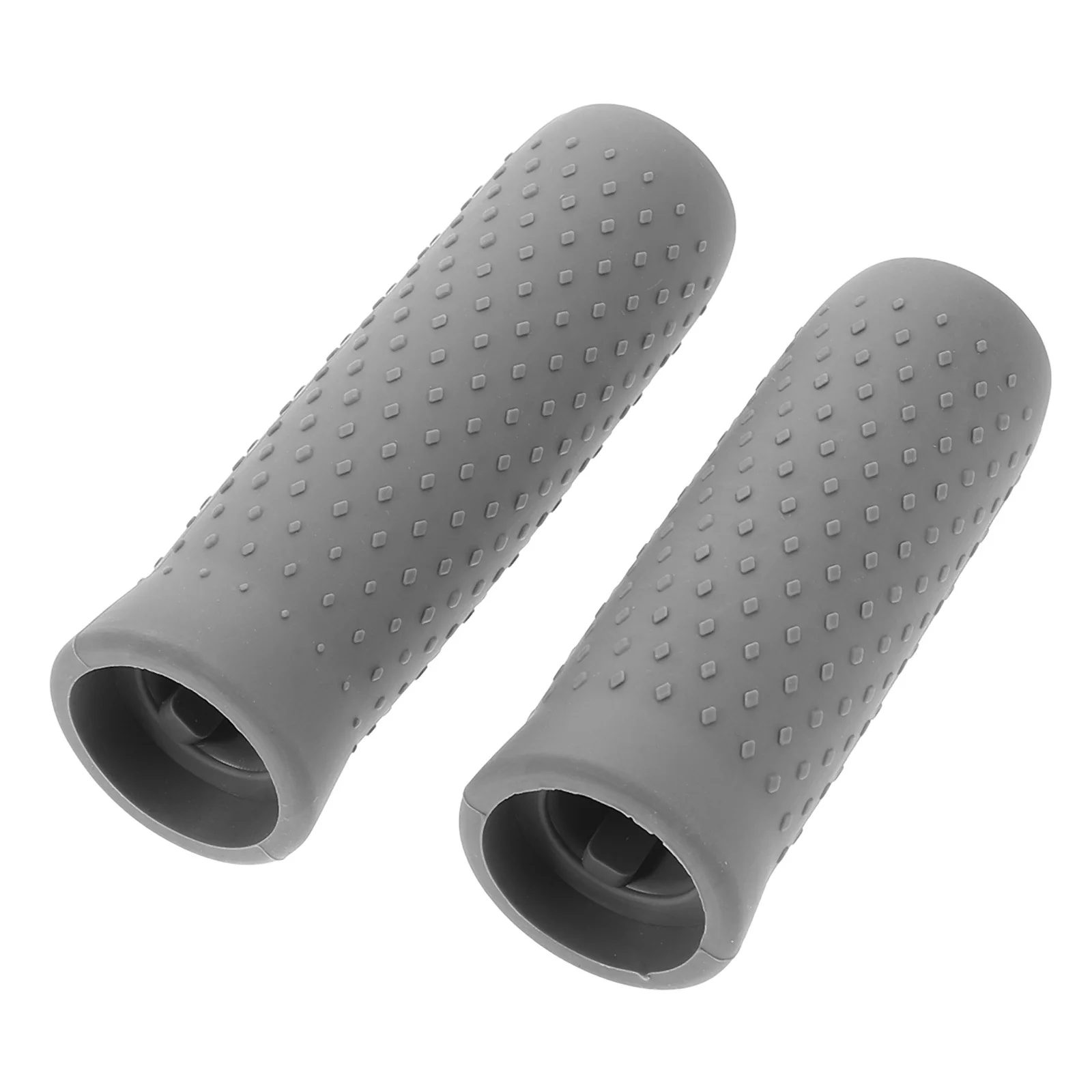 1Pair Electric Scooter Handlebar Grips Soft Silicone Anti-Slip Covers for Scooter Handles Safety Enhanced Control