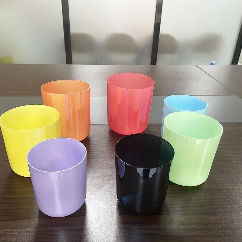 أوعية غناء شفافة من الكوارتز لعام 2025، 440 هرتز، 432 هرتز، أوعية غناء كريستالية للشفاء