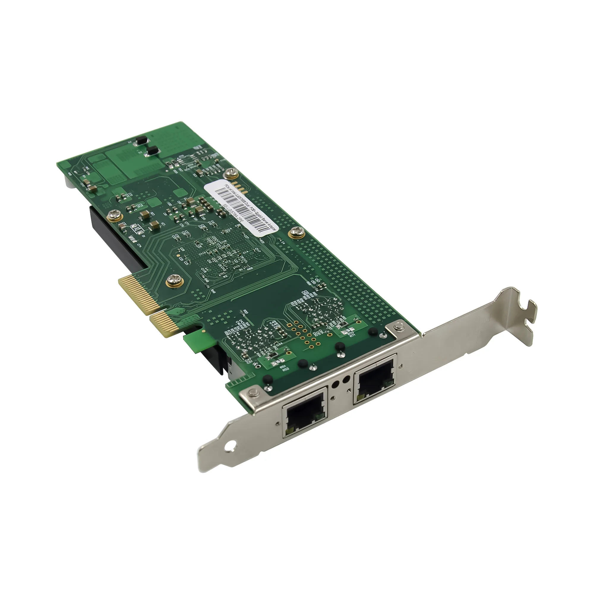 SUNWEIT ST7231 PCIe X4 82576EB Dual-1G PoE+ Vision Frame Grabber NIC V2.0 Chipset High Speed