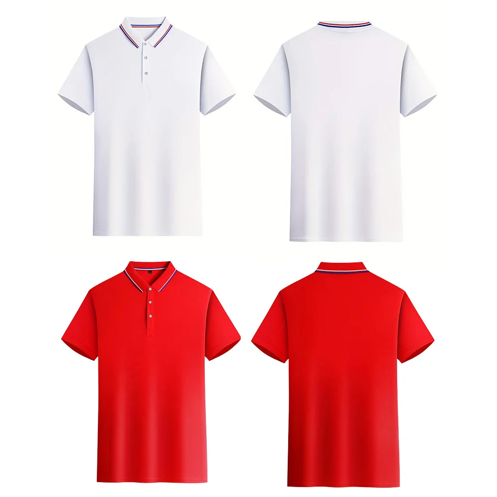 3 قطع قميص بولو رجالي كاجوال بأكمام قصيرة للحفلات والرياضات الخارجية والمناسبات الاحتفالية - هدايا رائعة لعيد الميلاد