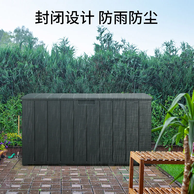 Toolbox, storage cabinet, outdoor garden, waterproof, sun proof, courtyard, miscellaneous storage box, balcony