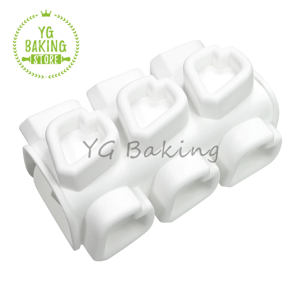 Dorica 12 Cavity 3D Sakura Petal Design Pudding Silicone Mousse Mould DIY Dessert Chocolate Mold Cake Decorating Tools Bakeware